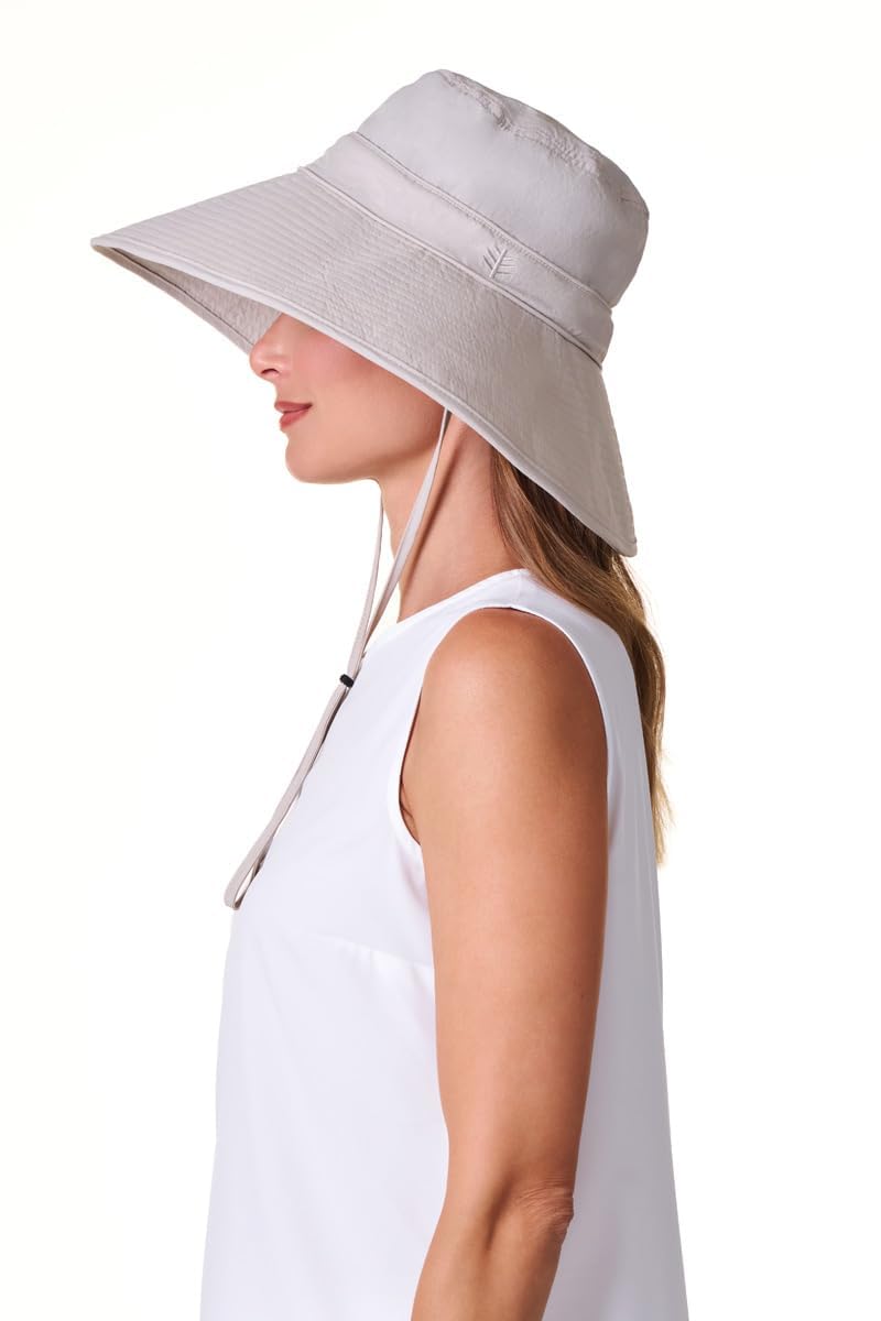 Coolibar Women's Travel Hat - UPF 50+ Sun Protection - CYD in Sand - Image 5
